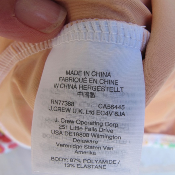 J. Crew Rash Guard One Piece 3X 22 NEW SPF 50 - Picture 8 of 9